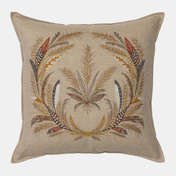 Wheat Harvest Square Pillow
