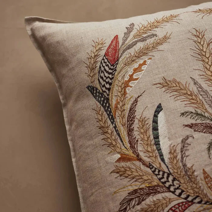 Wheat Harvest Square Pillow