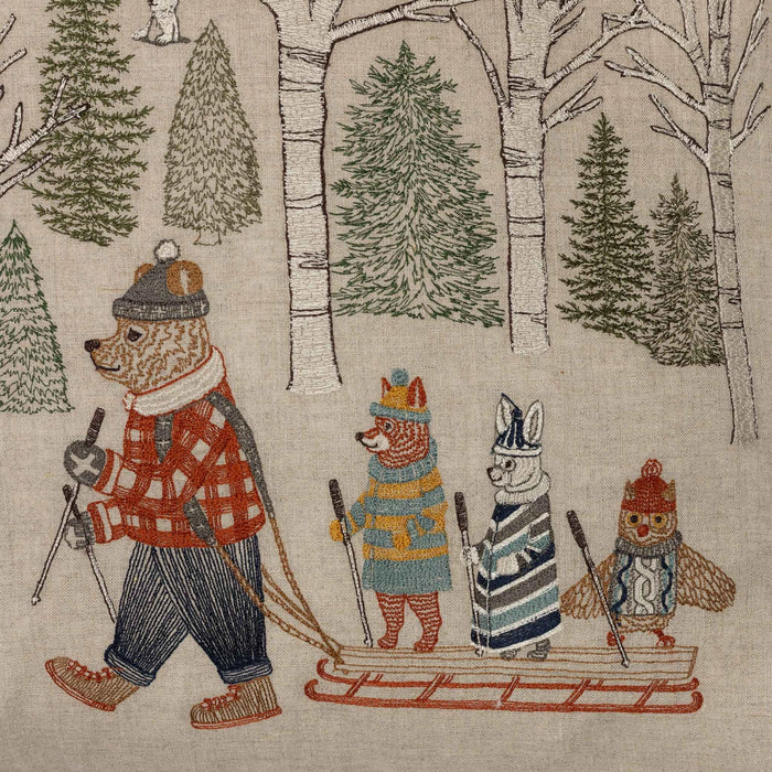 Winter Fun Square Pillow