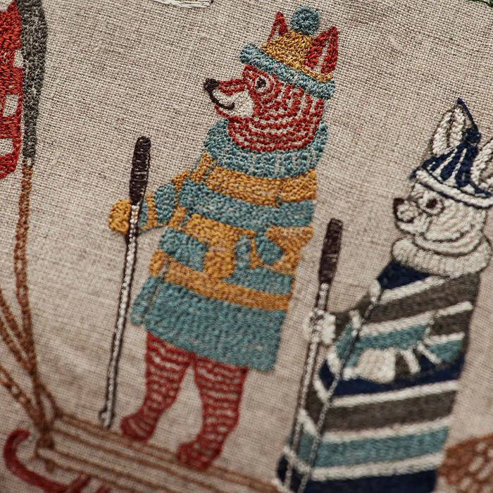 Winter Fun Square Pillow