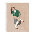You on My Mind Greeting Card
